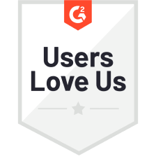 G2 Users Love Us